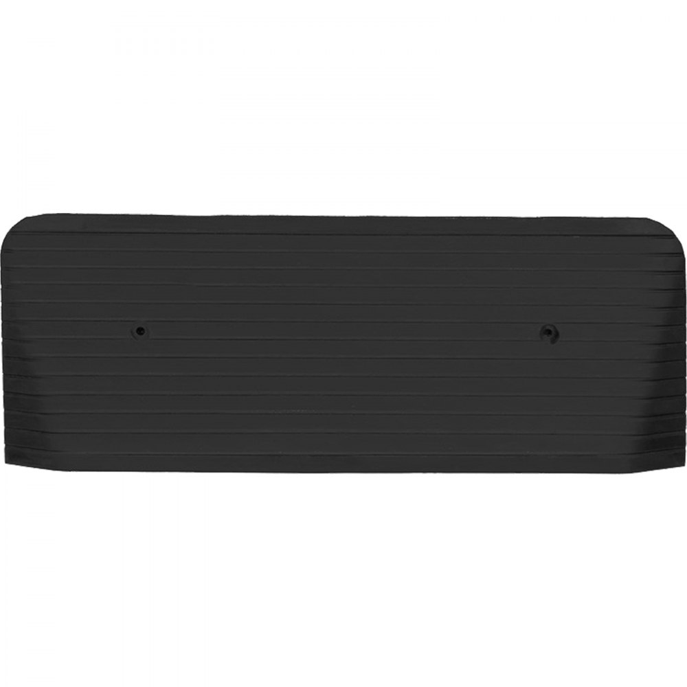 VEVOR Rubber Threshold Ramp, 2" Rise Threshold Ramp Doorway, Recycled Rubber Power Threshold Ramp Rated 2200Lbs Load Capacity, Non-Slip Surface Rubber Solid Threshold Ramp for Wheelchair and Scooter