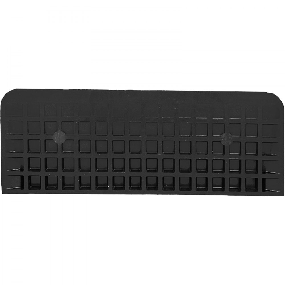 VEVOR Rubber Threshold Ramp, 2" Rise Threshold Ramp Doorway, Recycled Rubber Power Threshold Ramp Rated 2200Lbs Load Capacity, Non-Slip Surface Rubber Solid Threshold Ramp for Wheelchair and Scooter
