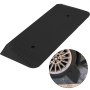 VEVOR Rubber Threshold Ramp, 2" Rise Threshold Ramp Doorway, Recycled Rubber Power Threshold Ramp Rated 2200Lbs Load Capacity, Non-Slip Surface Rubber Solid Threshold Ramp for Wheelchair and Scooter