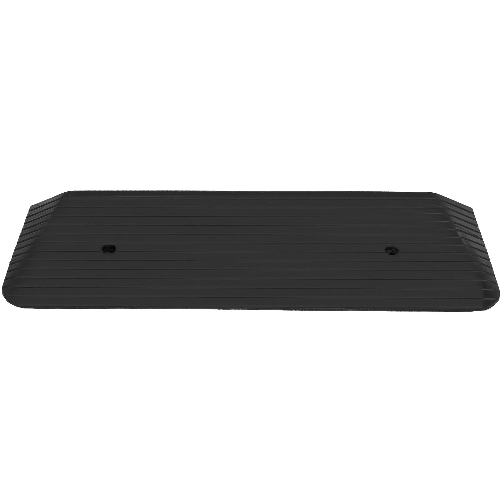 VEVOR Rubber Threshold Ramp, 2" Rise Threshold Ramp Doorway, Recycled Rubber Power Threshold Ramp Rated 2200Lbs Load Capacity, Non-Slip Surface Rubber Solid Threshold Ramp for Wheelchair and Scooter