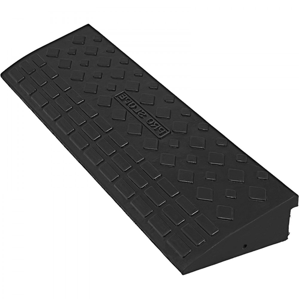 VEVOR Rubber Curb Ramp Driveway 3.7" Threshold Solid Ramp 5T Capacity Loading