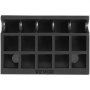 VEVOR Rubber Curb Ramp 5.3" Height,12.7" Width Sidewalk Curb Ramp,5 Ton Heavy Duty Driveway Ramp for Car Forklifts Trucks Buses