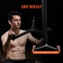 VEVOR LAT Pulldown Bar Fixation de poignée pour triceps Machine à câble V-bar pour salle de sport à domicile