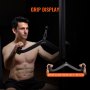 VEVOR LAT Pulldown Bar Fixation de poignée pour triceps Machine à câble V-bar pour salle de sport à domicile