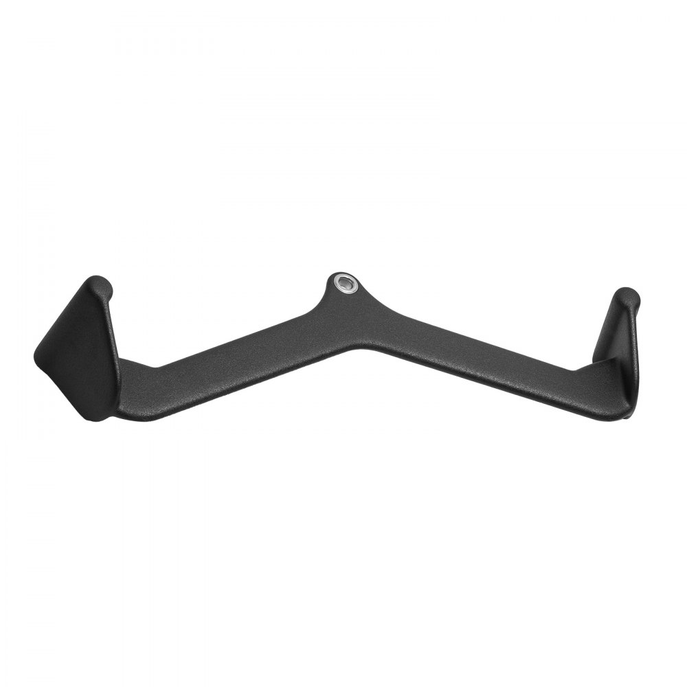 VEVOR LAT Pulldown Attachment, Cable Machine Rowing V-bar Attachment, Tricep Pull Down Bar, Back Strength Training Rubber Coated Handle Grip, Bicep Curl Tricep Lat Pulldown Bar for Home Gym Fitness
