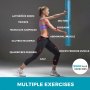 Vevor Vipr Fitness Tube 12kg Funkcionális edzés gumicső Gym Exercise Green