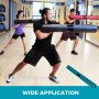Vevor Vipr Fitness trubice 12kg Funkční trénink Gumová trubice Gym Cvičení Zelená