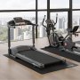 VEVOR Treadmill Mat for Carpet Floor, 23.62" x 51.18" x 0.16" Exercise Equipment Mat for Elliptical and Walking Pad, High Density PVC Floor Protector, Waterproof and Non-slip for Home Gym