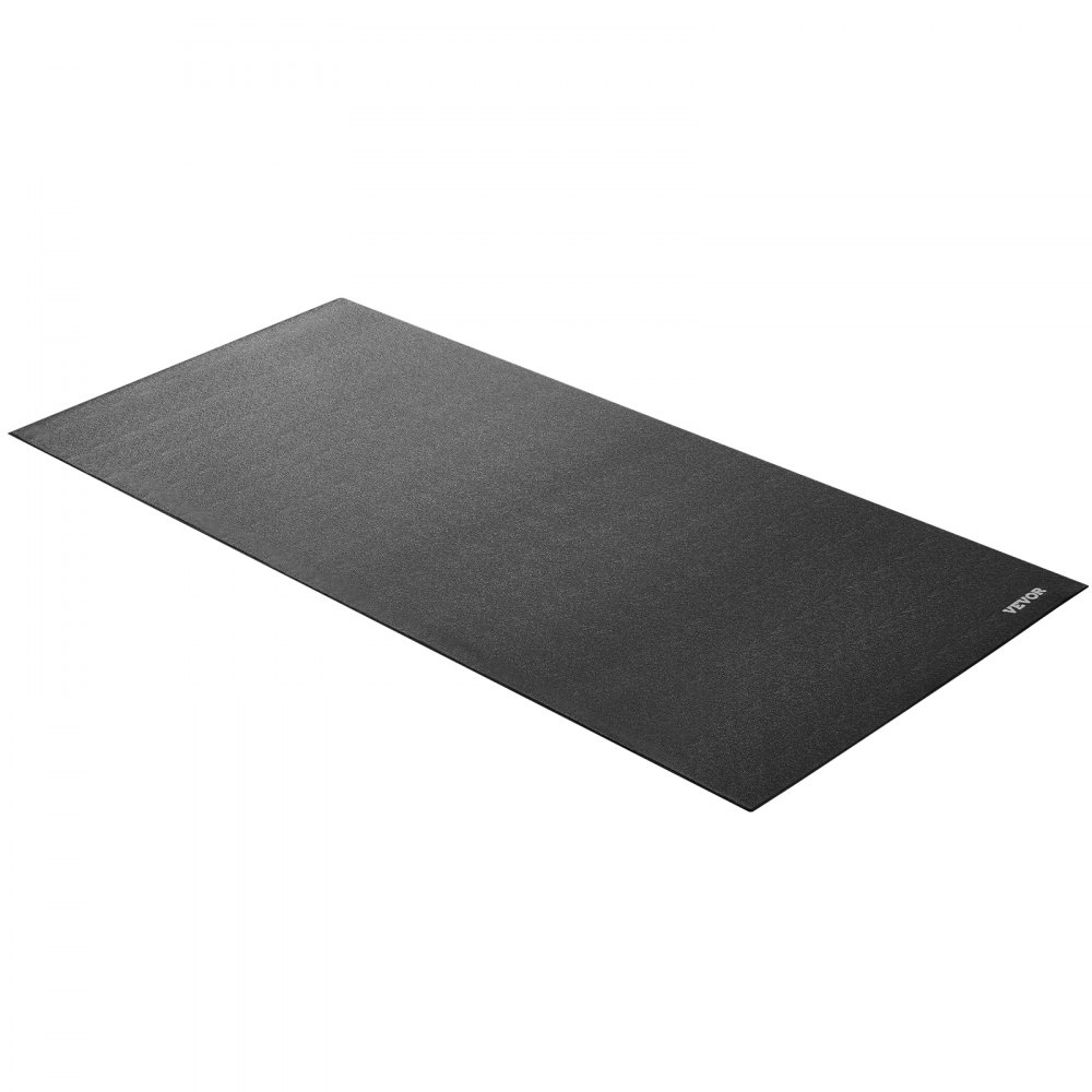 VEVOR Treadmill Mat for Carpet Floor, 6 mm Thick, 915x1980 mm Exercise Equipment Mat for Treadmills, Elliptical, Rowing Machine, High Density PVC Floor Protector, Waterproof and Non-slip for Home Gym