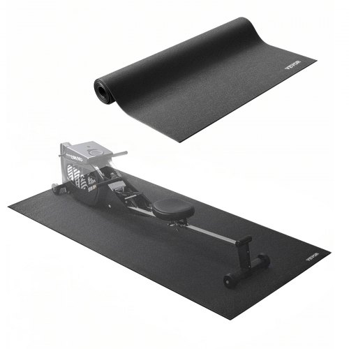 VEVOR Treadmill Mat for Carpet Floor 6mm Thick 915x1820mm Exercise Equipment Mat