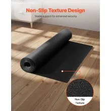 VEVOR Treadmill Mat for Carpet Floor 6mm Thick 915x1820mm Exercise Equipment Mat