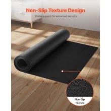 Treadmill Mat for Carpet Floor 0.16" Thick 36"x79" Exercise Equipment Mat