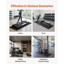 VEVOR Foldable Walking Pad Treadmill Mat for Carpet Floor Exercise Equipment Mat