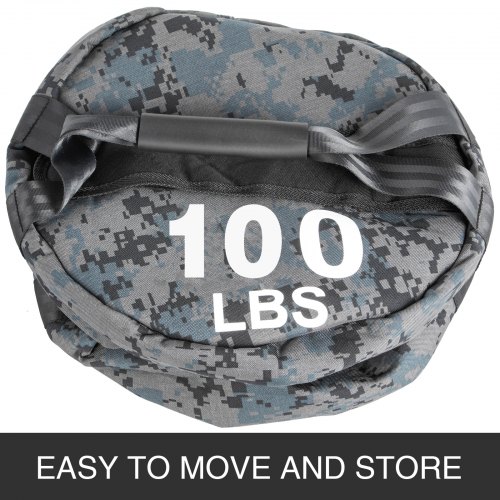 100lbs/45kg Workout Sandbag Fitness Training Sandbags With Handles Powerbag