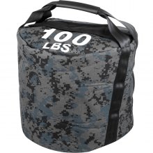 100lbs/45kg treningssandsekk Fitnesstreningssandsekker med håndtak Powerbag