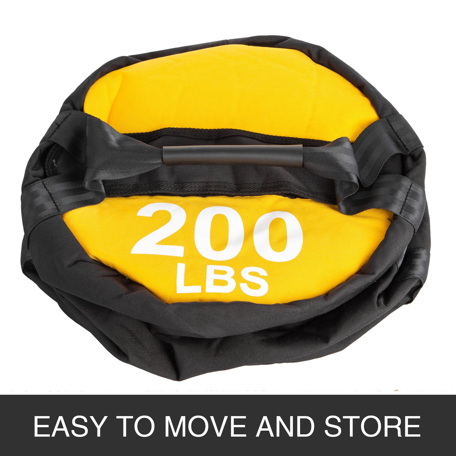 VEVOR Workout Sandbag, 200LBS Capacity Sandbags for Fitness, 15.7 Diameter Sand Bags for Workout, 1000D Sandbag Workout Bag w/Durable Handle, Sandbag Weights for Various Sandbag Training Workouts