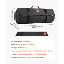 Workout Sandbag Heavy Duty Fitness Bag for CrossFit & Weight Training 50-125lbs
