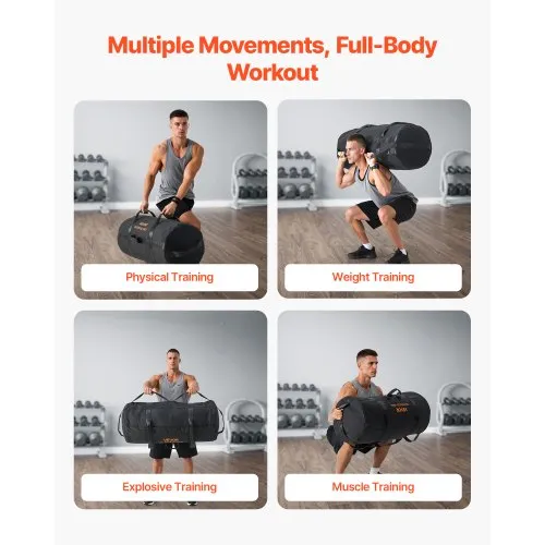 Muscles Sandbag Strongman Workout Squat Full Body Sandbag