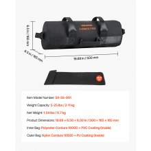 Workout Sandbag Heavy Duty Fitness Bag for CrossFit and Weight Training 5-25lbs