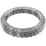VEVOR Razor Wires, 98 ft Razor Barbed Wire, 2 Rolls Razor Wire Fencing Razor Fence, Razor Ribbon Barbed Wire Galvanized Razor Wire Fence, Rolls Razor for Garden