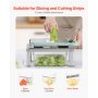 Vegetable Chopper Mandoline Slicer All-in-1 Food Veggie Cutter 9 Blades