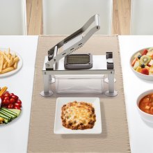 Vegetable Chopper Mandoline Slicer All-in-1 Food Veggie Cutter 8 Blades
