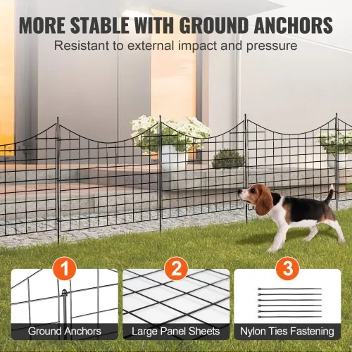 Garden Fence Flexible Fencing For Dogs Dog Kennel Dog Electric