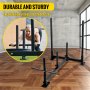 VEVOR Fitness Sled, 300Lbs Capacity Weight Training Sled, Premium Iron with Black Powder Coat Speed Training Sled for Athletic Exercise and Speed Improvement