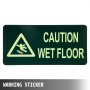 Wet Floor Sign Caution Wet Floor Yellow Floor Wet Sign 4 Sided Cone Sign 10PCS