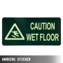 VEVOR 6 Pack Floor Safety Cone, 66.04cm Wet Floor Sign, Yellow Caution Wet Floor Signs 4 Sided, Public Safety Wet Floor Cones Bilingual Wet Sign Floor for Indoors and Outdoors