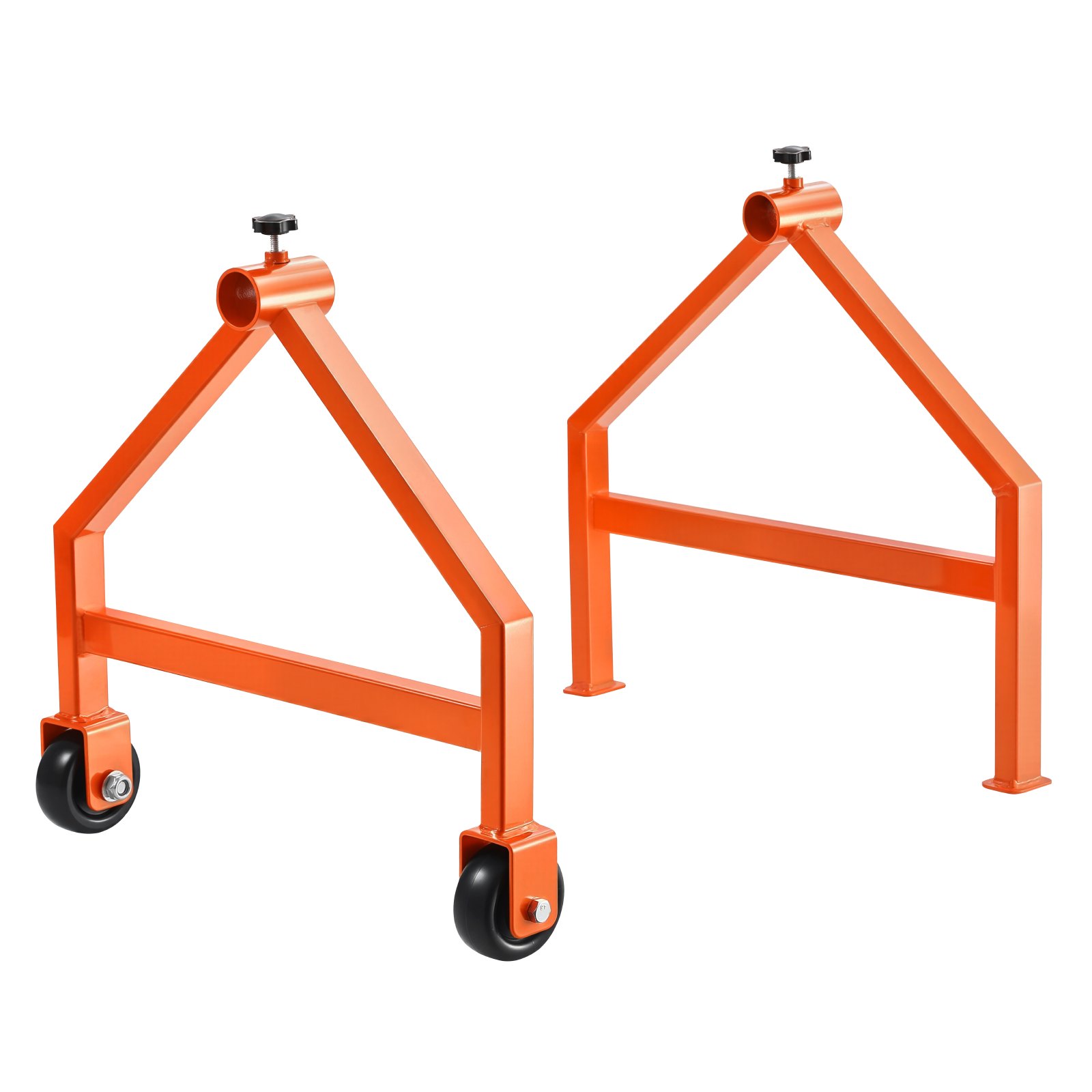 VEVOR Wire Spool Rack, 100 kg / 220 lbs Load Capacity, Portable Cable Caddy, Moveable Wire Rack with Wheels, Spool Holder, Up to 759mm / 29.9 in Diameter, for Electrical Industrial and Retail Use, Working Efficiency