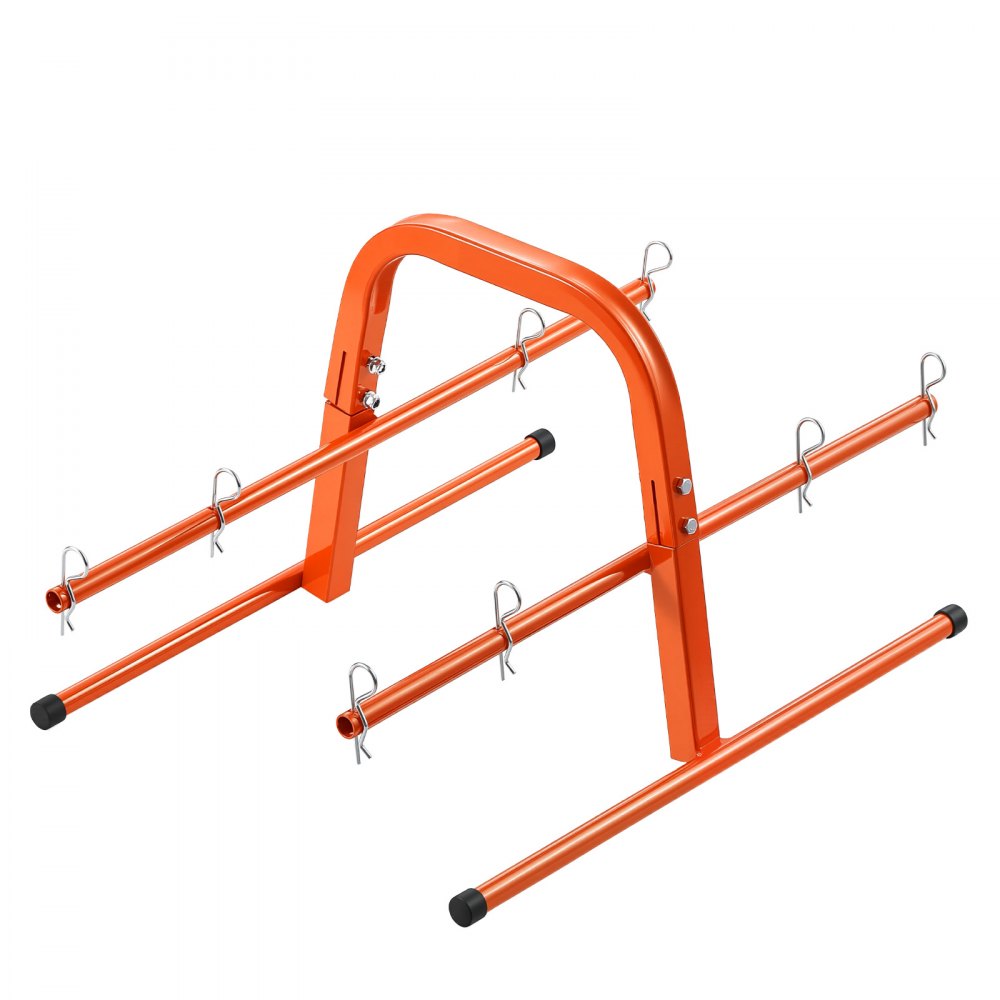 VEVOR Wire Spool Rack, 45 kg / 100 lbs Capacity, Smart Hand Caddy, Heavy-Duty Steel Wire Dispenser Holder for Up to 8 Spools, MAX 240 mm / 9.45 in Diameter, Easy Lift Design for Electrical Industrial and Retail Use