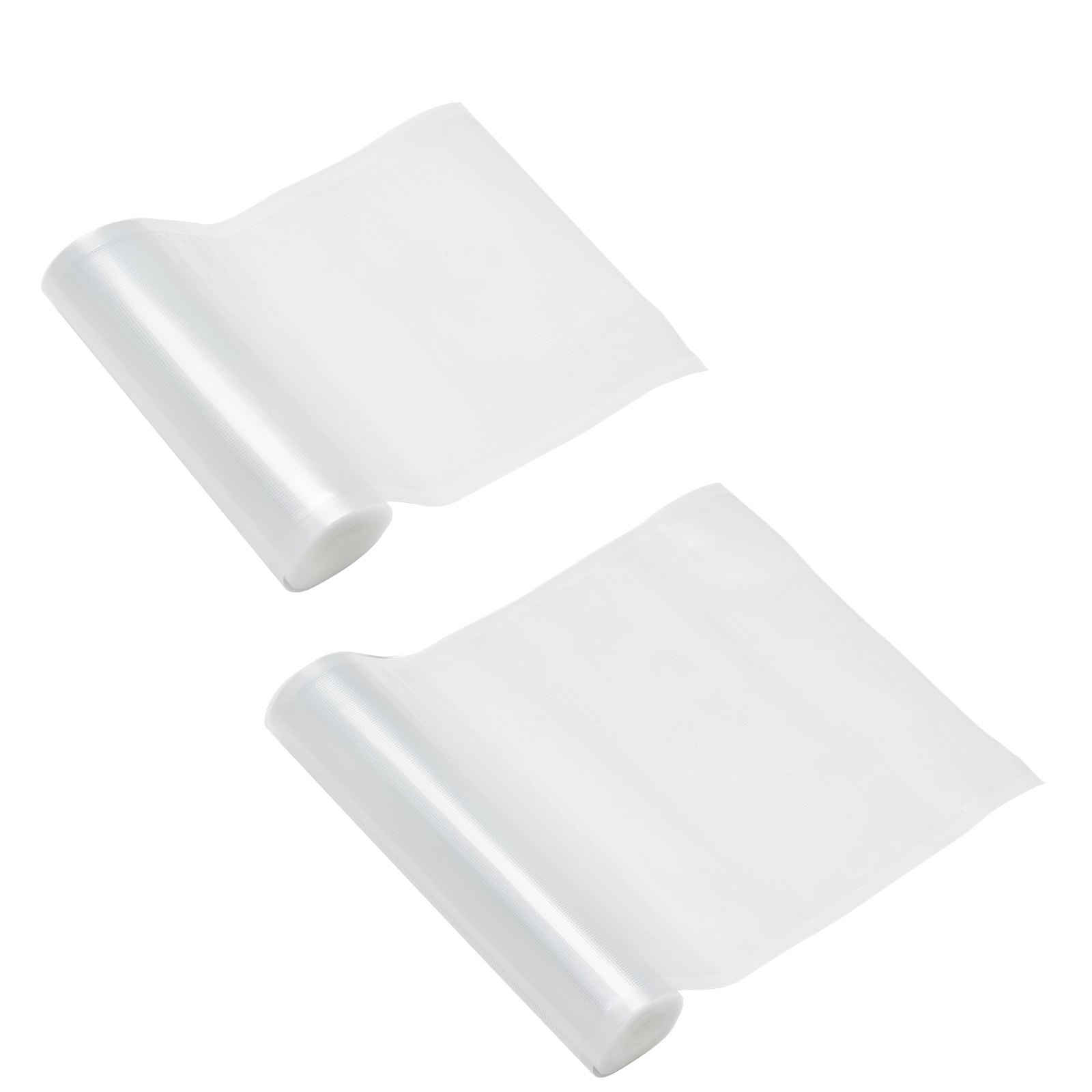 VEVOR Vacuum Sealer Bags, 3 Rolls 11 In x 20 Ft & 3 Rolls 8 In x 20 Ft, Non-BPA Food Grade Seal A Meal Freezer Bag, Customizable Vac Sealing Food Saver Bags, Storage Vac Bag for Meal Prep or Sous Vide