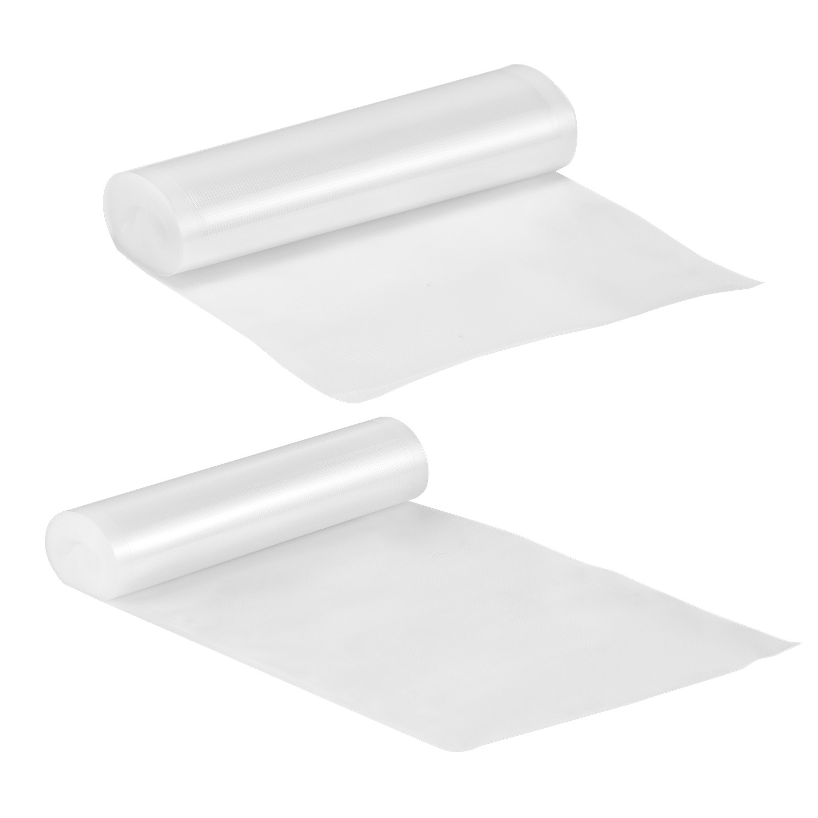 VEVOR Vacuum Sealer Bags, 3 Rolls 11 In x 20 Ft & 3 Rolls 8 In x 20 Ft, Non-BPA Food Grade Seal A Meal Freezer Bag, Customizable Vac Sealing Food Saver Bags, Storage Vac Bag for Meal Prep or Sous Vide