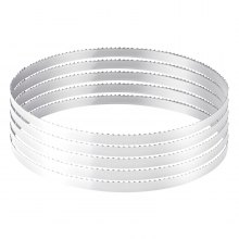 VEVOR Bandsaw Blade, 2780 mm Length, 4 TPI Band Saw Blade with 18 HRC Hardened Sharp Teeth, SK5 High-Strength Carbon Steel, 16 mm Width, Replacement for Major Woodworking Band Saw Brands, 1 Pack