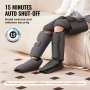 VEVOR Full Leg Massager, Air Compression Leg Massager for Foot Calf Thigh Knee, 2 Knee Heating Levels, 3 Modes & 3 Intensities, Leg Compression Massage Boots for Circulation, Swelling and Pain Relief
