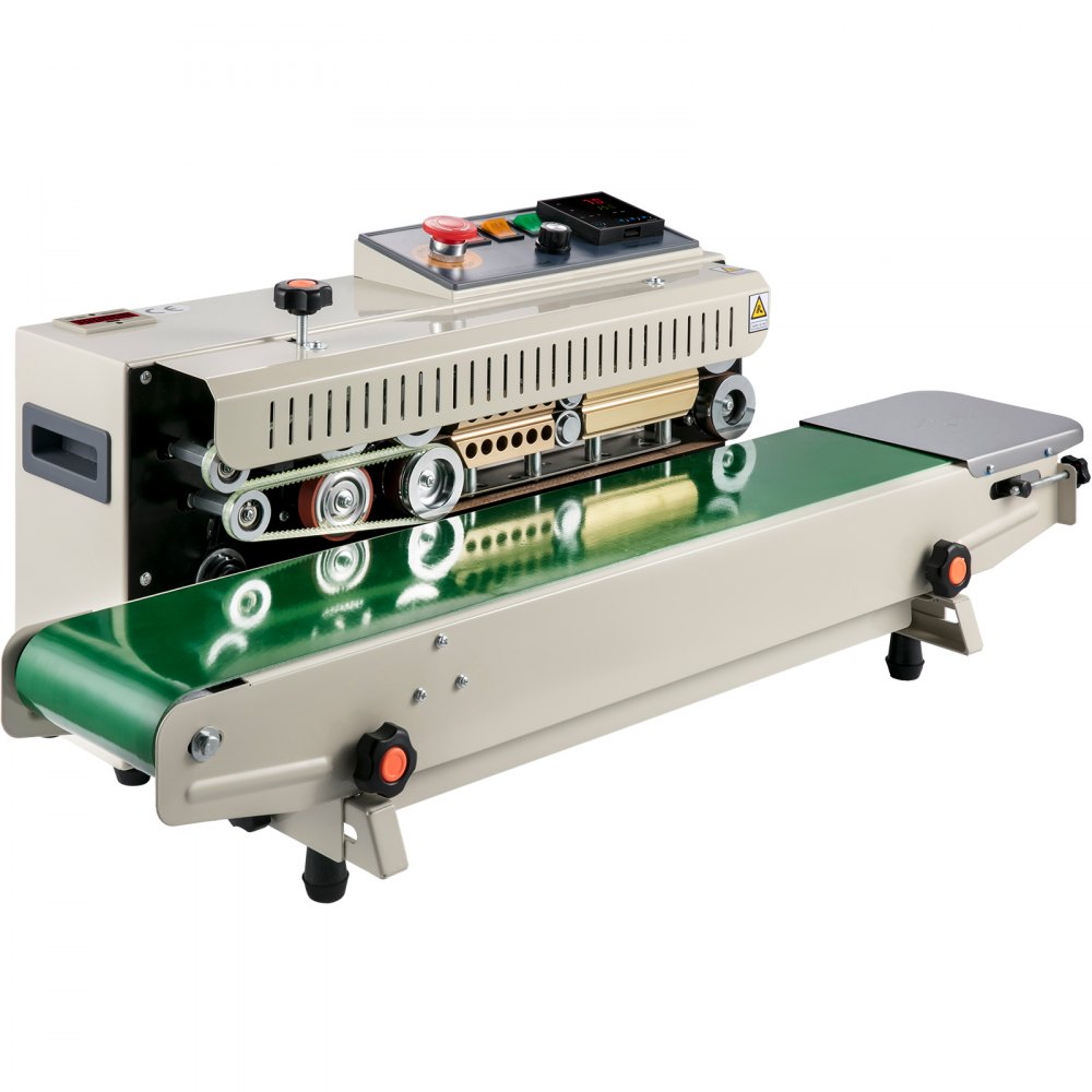 Vevor Continuous Bag Band Sealing Machine Band Sealer Machine Horizontal Fr770a