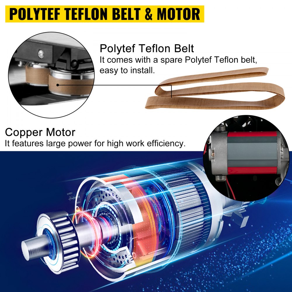 VEVOR Continuous Bag Sealing Machine Band Sealer Machine Horizontal and Vertical