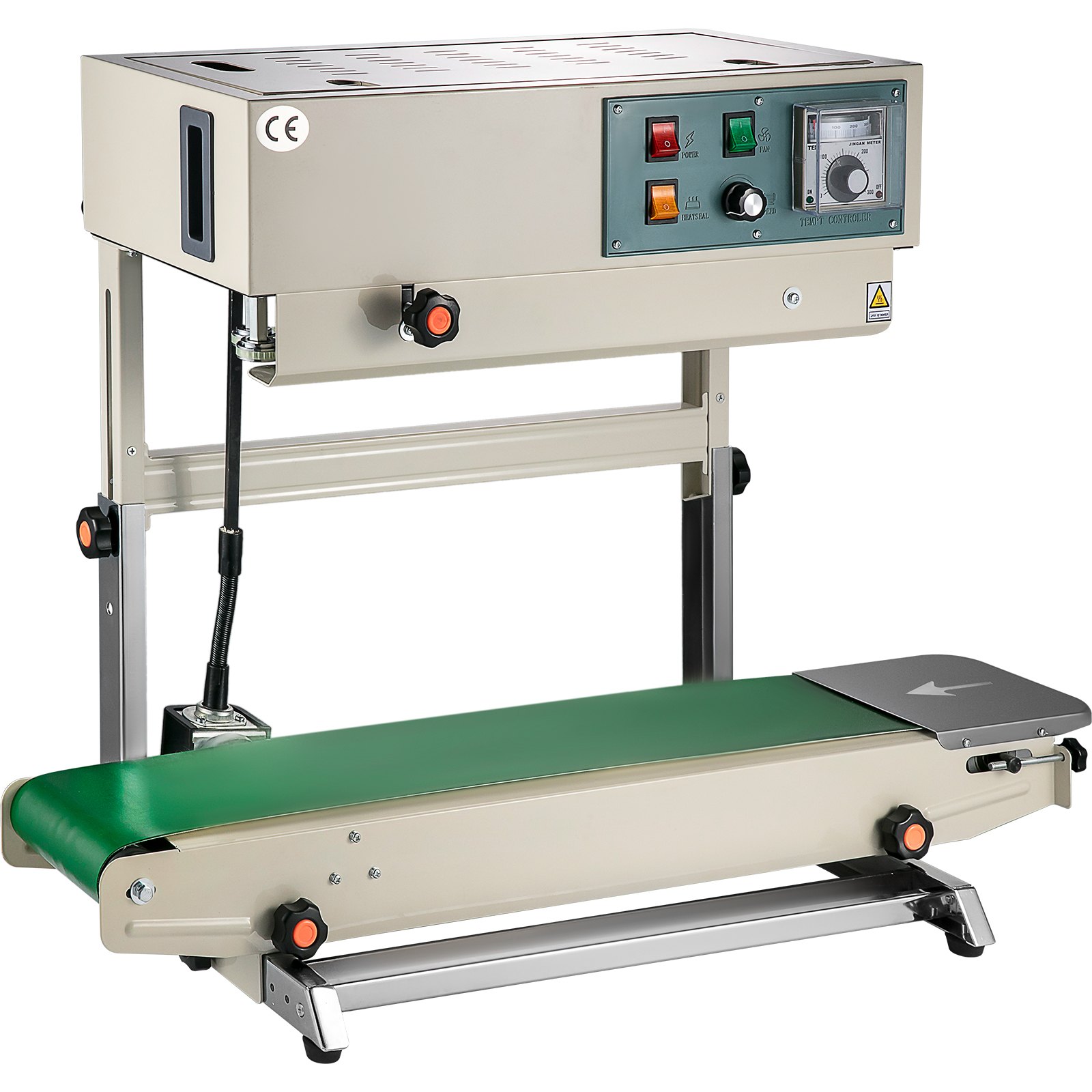 VEVOR Auto Plastic Bag Sealing Machine Band Sealer Vertical FR900 Continuous