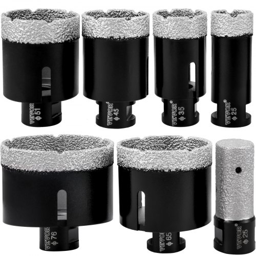 Jeu De 10 Forets Diamantés Pro – Pour Porcelaine, Verre Et Carrelage, Percez Tout Sans Casse
