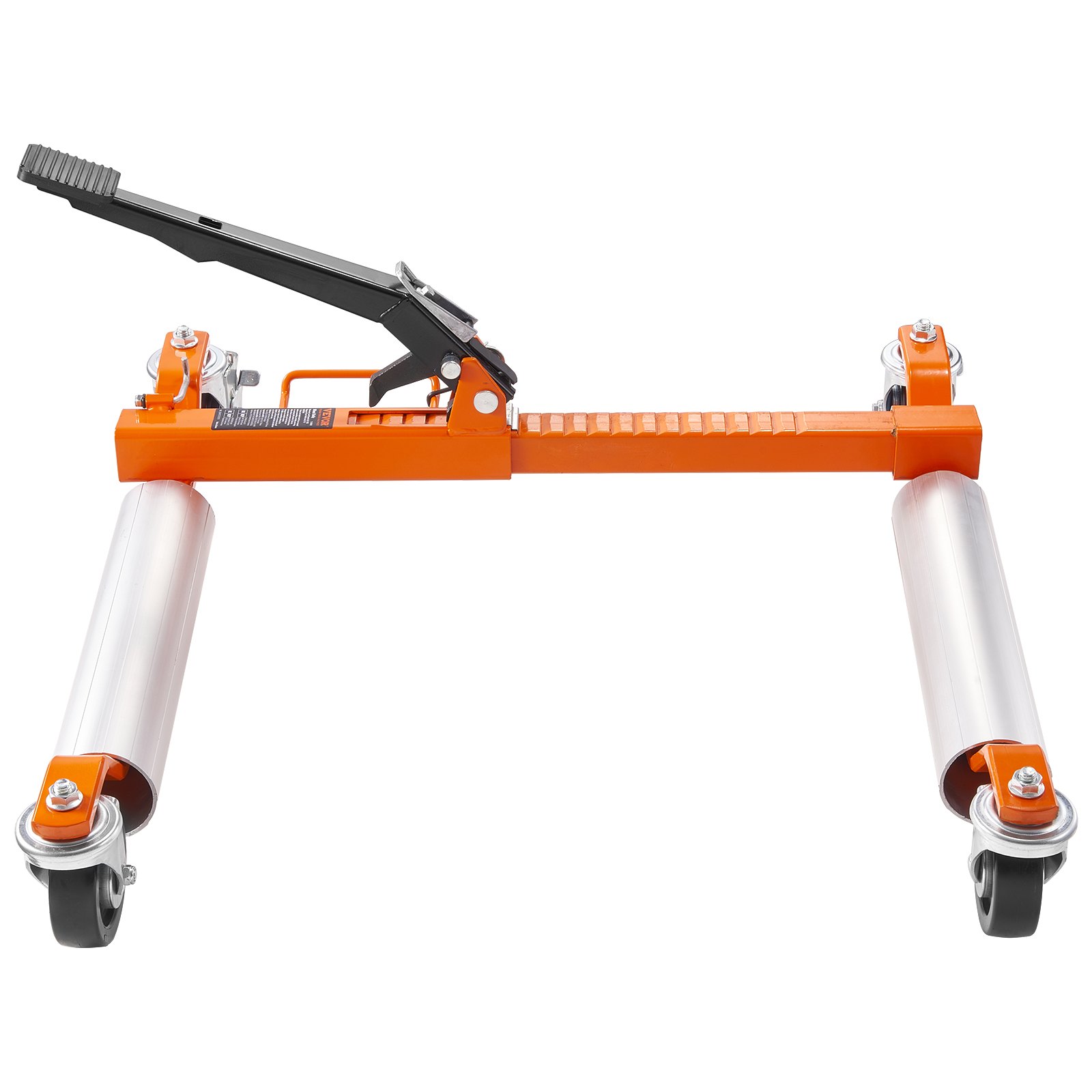 VEVOR Wheel Dolly, 1 Set Wheel Dolly Car Skate, Heavy Duty Vehicle Positioning with Ratcheting Foot Pedal, Ratchet Type Tire Skate Tire Jack for Car Truck RV Trailer, 1500 LBS