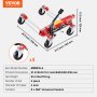 VEVOR Wheel Dolly Heavy Duty Vehicle Positioning Tire Car Lifter 1500Lbs 2 Pack