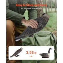 Canada Goose Decoy Outdoor Goose Floater with Ultra Realistic Paint 6-Pack