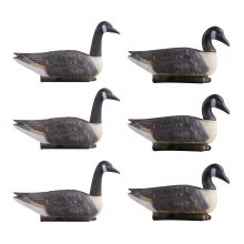 VEVOR Canada Goose Decoys, Outdoors Goose Decoy for Waterfowl Hunting, Durable Plastic Floaters with Ultra Realistic Paint, for Pool, Pond, Lake, Garden Yard Decoration, Easy to Carry and Use, 6-Pack