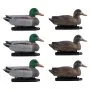 VEVOR Duck Decoys, Realistic Floating Duck Decoys, Weight Forward Swim, Plastic Duck Hunting Decoy Outdoor for Hunting, for Pool, Pond, and Lake, Garden Yard Decoration, Easy to Carry and Use, 6-Pack