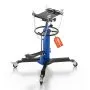 VEVOR Hydraulic Transmission Jack, 1660 lbs / 0.75 Ton Lifting Capacity Telescoping Transmission Jack with Foot Pedal, 360° Swivel Wheel, 34.6-69.3 in High Lifting Height, Lift Hoist for Garage/Shop