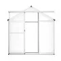 VEVOR Polycarbonate Greenhouse, 184 x 126 cm, Outdoor Greenhouse with Adjustable Vent Windows, Pavilion Styled Greenhouse with Sliding Door, Aluminum Large Walk-in Greenhouse Kit for Garden Backyard