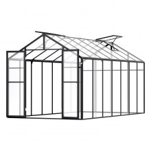 VEVOR Polycarbonate Greenhouse 8 x 14 Ft Outdoor Walk-in Greenhouse for Garden