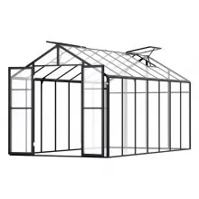 VEVOR Polycarbonate Greenhouse 8 x 14 Ft Outdoor Walk-in Greenhouse for Garden