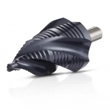VEVOR Step Drill Bit 3/16 to 1-3/8 in High Speed Steel 3/8 in Triangular Shank